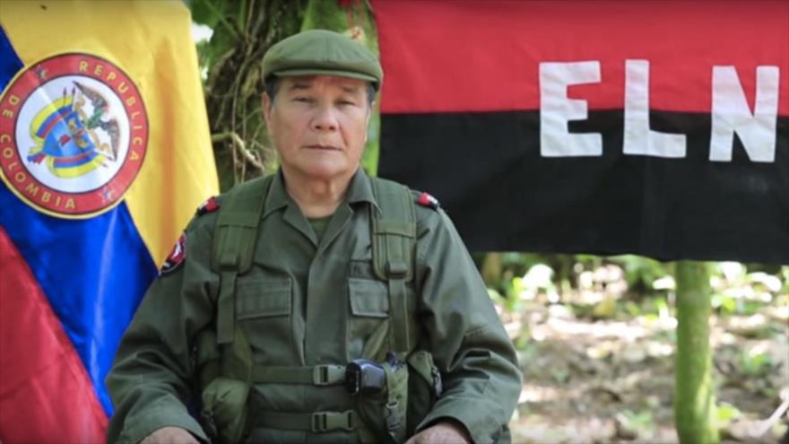 Nicolás Rodríguez Bautista, conocido con el alias de Gabino, líder del Ejército de Liberación Nacional (ELN) de Colombia.