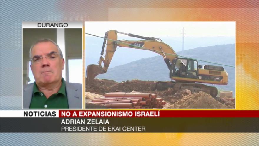 Zelaia: Se necesita más denuncias contra expansionismo israelí