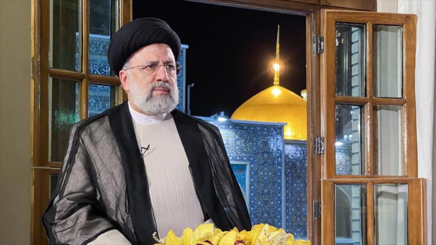 El presidente electo de Irán, Seyed Ebrahim Raisi, durante una entrevista televisiva en la ciudad santa de Mashad, 25 de junio de 2021. (Foto: IRIB)
