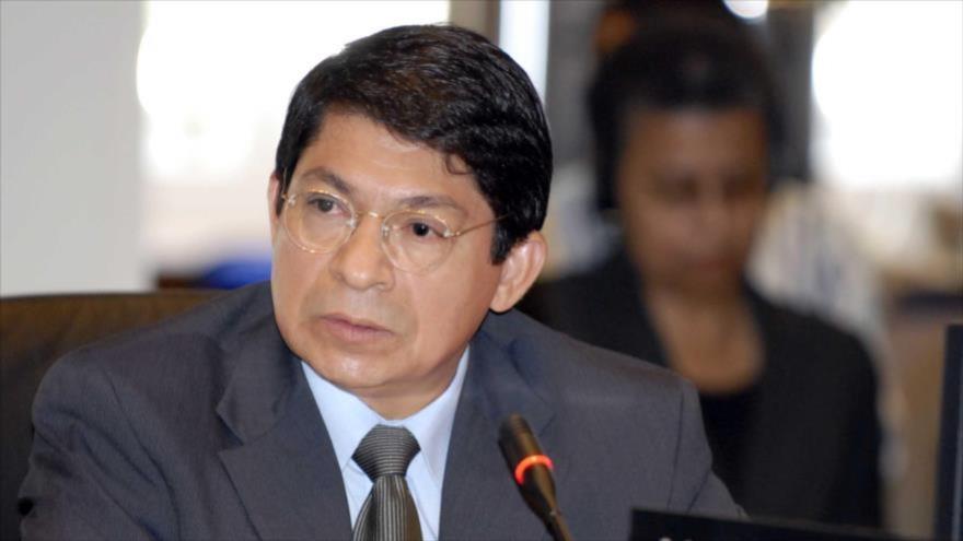 El ministro nicaragüense de Asuntos Exteriores, Denis Moncada.