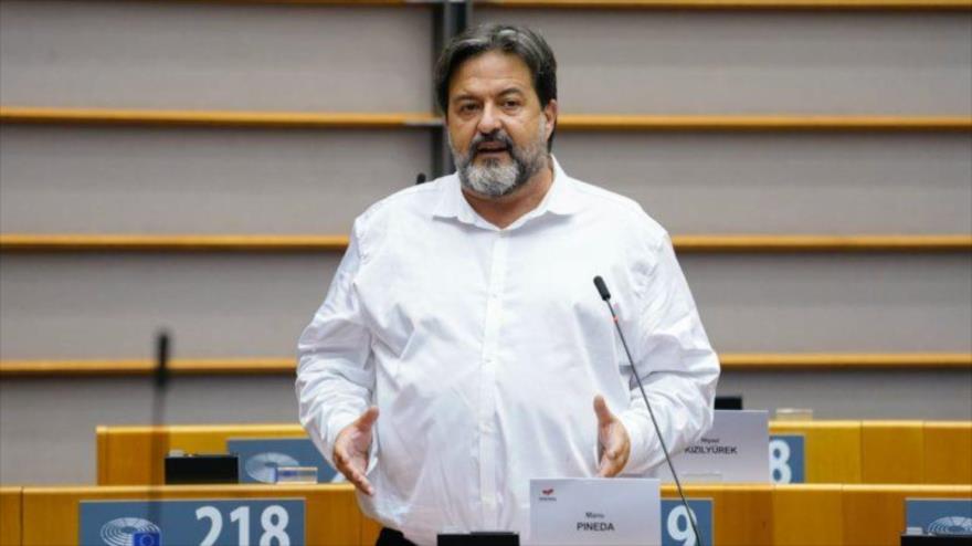 Diputado español de Izquierda Unida (IU) al Parlamento Europeo (PE), José Manuel Pineda Marín