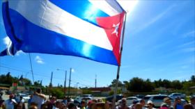 Miami protesta contra la injusticia de bloqueo de EEUU contra Cuba