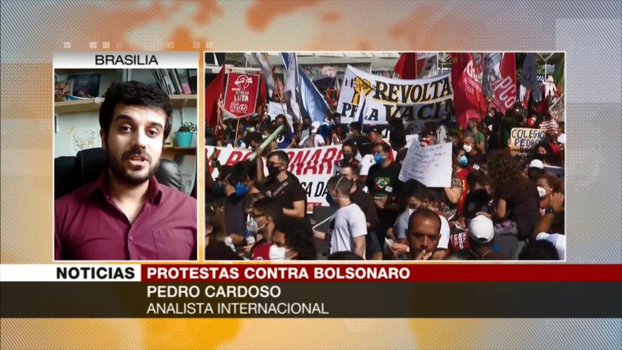 Cardoso: Protestas amenazan la continuidad de mandato de Bolsonaro