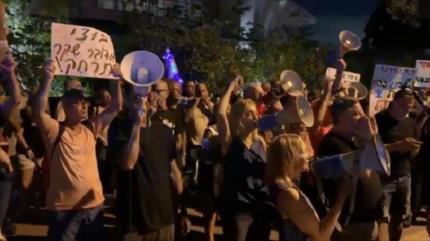 Vídeo: Israelíes protestan contra nuevo presidente del régimen