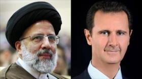 Al-Asad y presidente electo iraní apuestan por reforzar relaciones