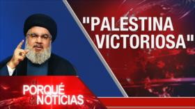 El Porqué de las Noticias: Palestina victoriosa. Amenazas cibernéticas. Violencia en México
