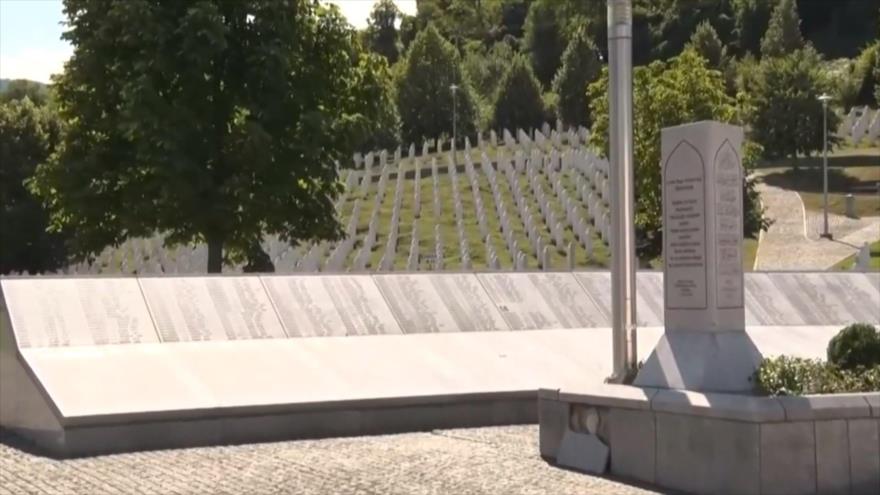 Marcha por la Paz para conmemorar el 26 aniversario del genocidio en Srebrenica