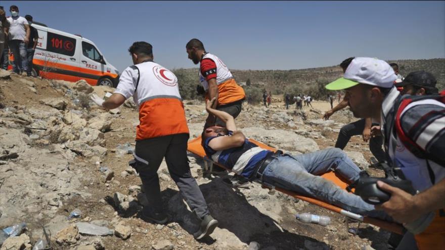 Fuerzas israelíes hieren a más de 400 manifestantes palestinos | HISPANTV