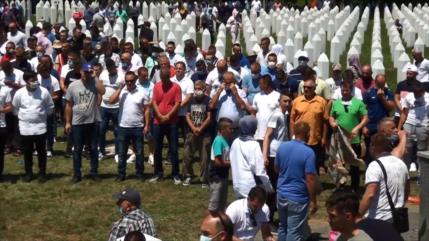 Sepultan a otras 19 víctimas del genocidio de Srebrenica 