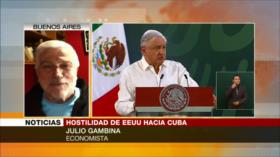 Gambina: Bloqueo a Cuba redobla problemas que trae la pandemia 