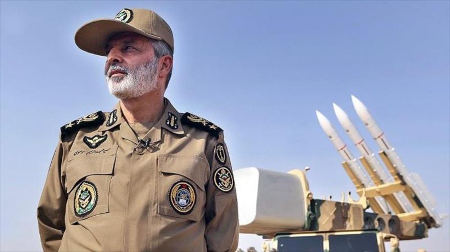 El comandante en jefe del Ejército de Irán, el general de división Seyed Abdolrahim Musavi.