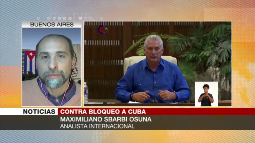 Sbarbi Osuna: Bloqueo de EEUU no tiene efectos, Cuba sigue en pie