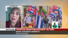 Barreto: Protestas cubanas son plan de geopolítica imperialista 