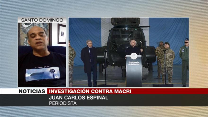 Espinal: Macri tendrá que responder por su apoyo al golpe en Bolivia | HISPANTV