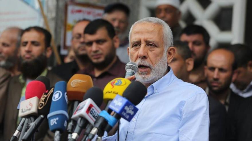 El jefe del buró político de la Yihad Islámica de Palestina, Muhamad al-Hindi.