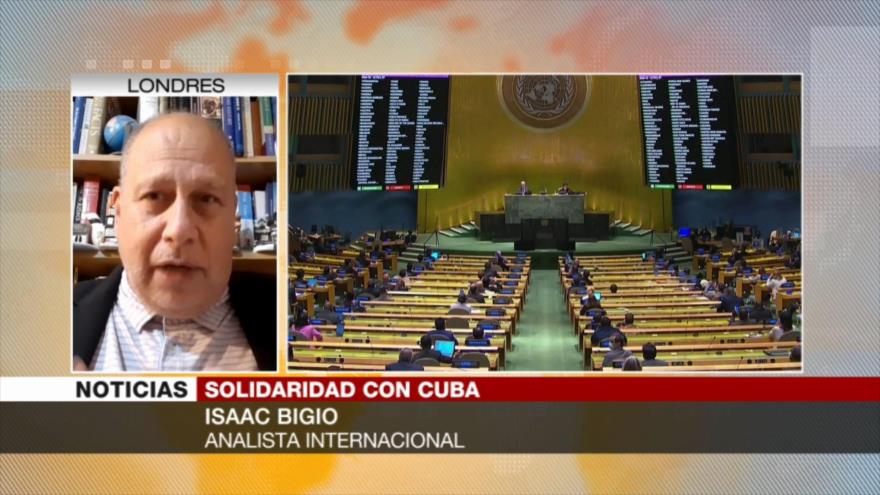 Bigio: El embargo de EEUU a Cuba es como un “bombardeo armado”