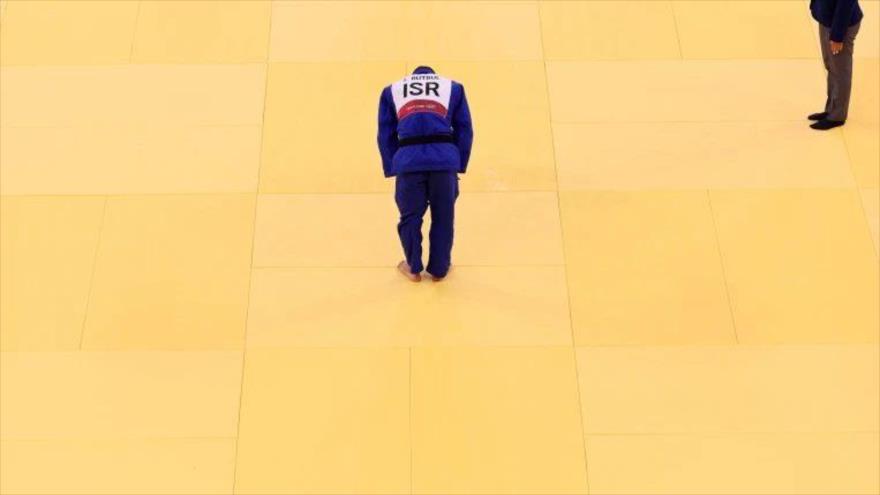 Un judoka israelí.
