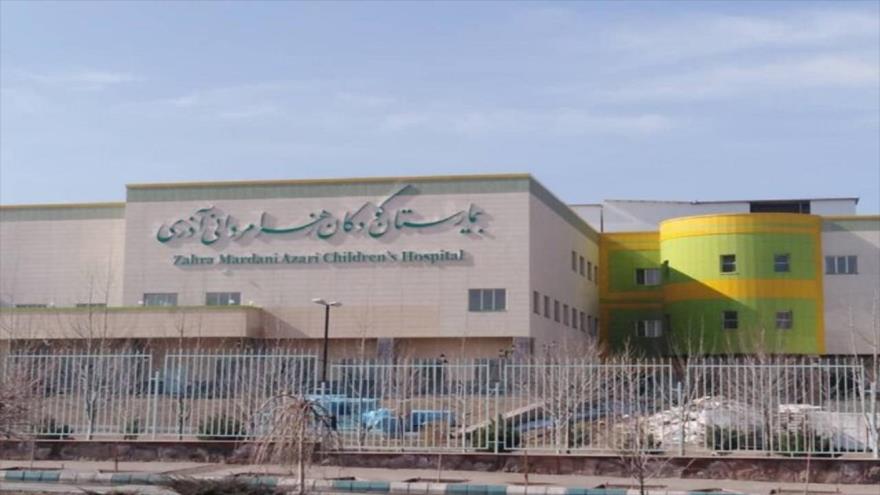 El hospital pediátrico, Zahra Mardani, en la ciudad de Tabriz, noroeste de Irán.