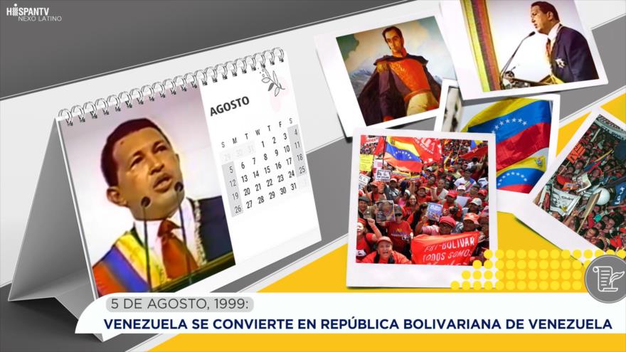 Venezuela se convierte en República Bolivariana de Venezuela | Esta semana en la historia