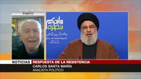 Santa María: Nasralá sabe que Israel no puede ganar una batalla