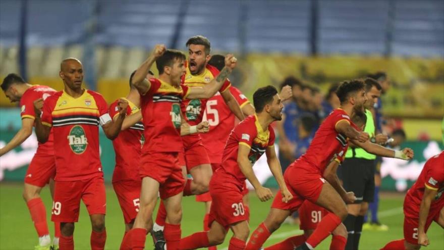 Fulad de Juzestán se corona campeón de la Copa Eliminatoria de Irán tras vencerse a su rival Esteqlal de Teherán, 8 de agosto de 2021. (Foto: Khabarvarzeshi)