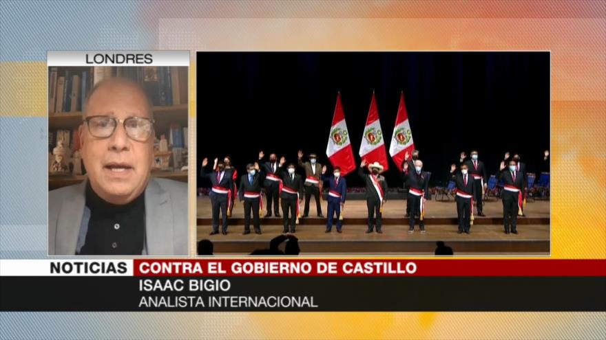 Bigio: Derecha peruana tiene como fin tumbar al presidente Castillo