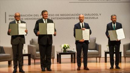 Grupo de Puebla apoya acuerdo de Gobierno venezolano y oposición