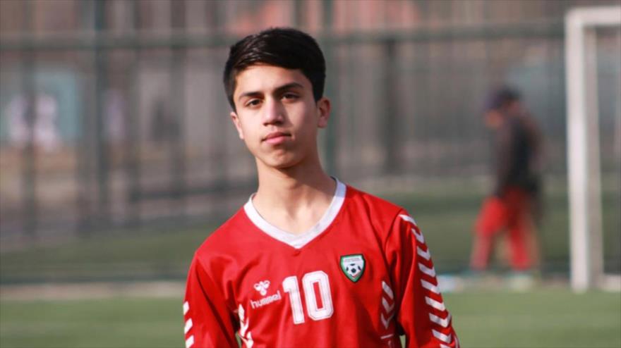 El exjugador de de la selección de fútbol juvenil de Afganistán, Zaki Anwar. (Foto: East2West)