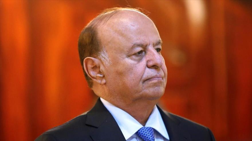 Abdu Rabu Mansur Hadi, expresidente prófugo yemení.