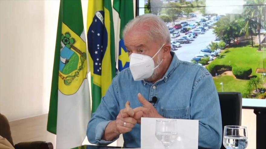 Lula acusa a Bolsonaro de propagar odio y fascismo en Brasil