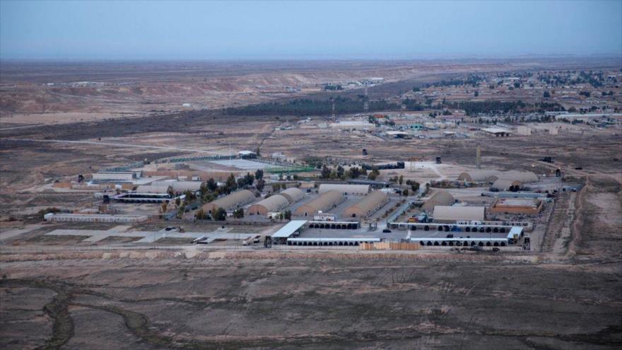 La base militar estadounidense de Ain Al-Asad, en la provincia iraquí de Al-Anbar.