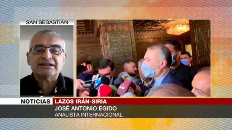 Egido: Apoyo de Irán impidió que EEUU e Israel destruyan Siria