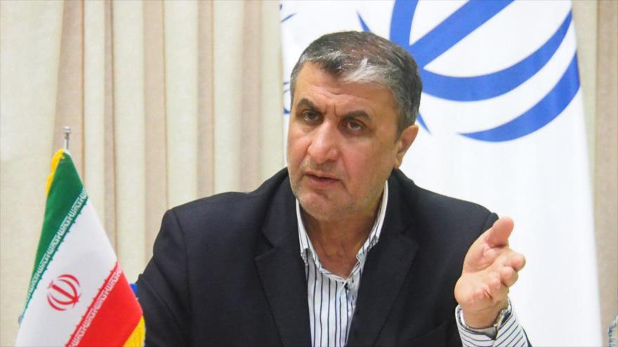 Mohamad Eslami, recién nombrado como nuevo jefe de la Organización de Energía Atómica de Irán (OEAI).