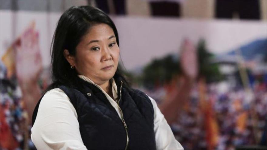 Líder opositora derechista de Perú Keiko Fujimori.