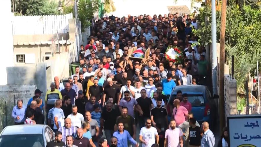Se realiza el funeral del hombre palestino asesinado por Israel