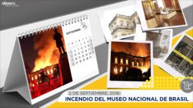 Esta semana en la historia: Incendio del Museo Nacional de Brasil