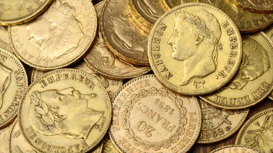 Descubren 239 monedas de oro en renovación de una mansión localizada en la región de Bretaña (oeste de Francia).