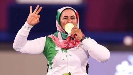 Arquera iraní gana medalla de oro en Juegos Paralímpicos 