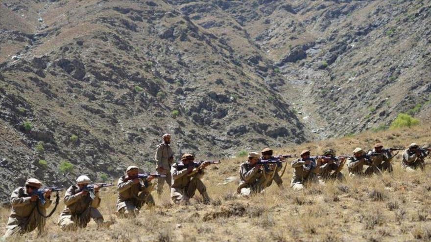 La resistencia afgana se enfrenta a los talibanes en la provincia de Panjshir, 2 de septiembre de 2021. (Foto: CNN)