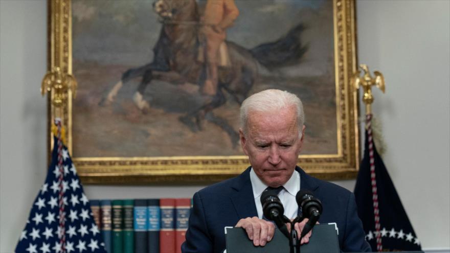 Aprobación de Biden alcanza mínimo histórico por caos en Afganistán | HISPANTV