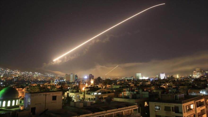 Un ataque lanzado por el régimen de Israel hacia el territorio sirio.