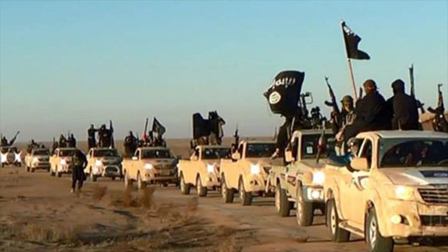 Elementos del grupo terroristas Daesh en Irak. (Foto: AP)
