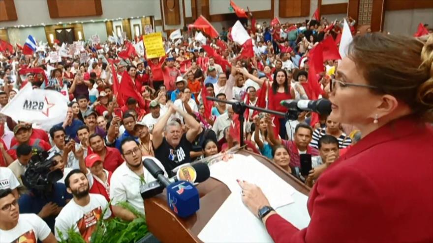 Izquierdista Castro promete salvar a Honduras de la dictadura | HISPANTV