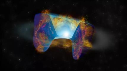 Un agujero negro parasitario se come una estrella desde adentro