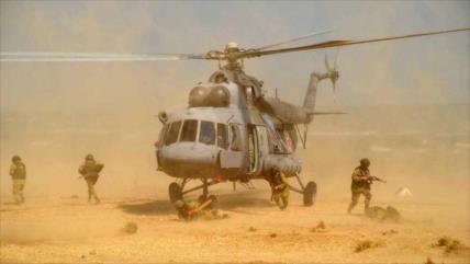 Rusia y Siria llevan a cabo un ejercicio conjunto de helicópteros