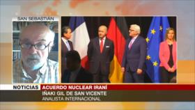 Iñaki Gil: Europa no hizo nada para salvar pacto nuclear con Irán