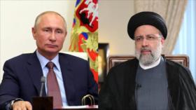 Raisi y Putin abogan por afianzar lazos entre Irán y Rusia