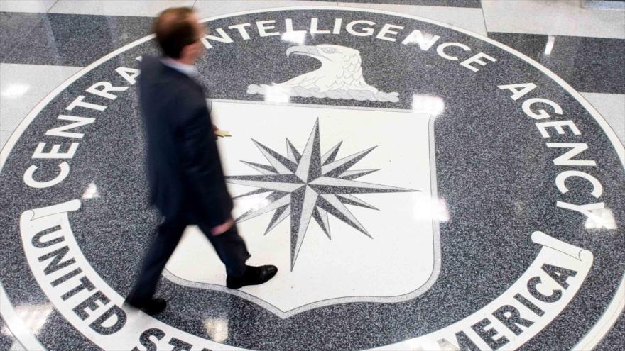 Vestíbulo de la sede de la Agencia Central de Inteligencia (CIA, por sus siglas en inglés) de EE.UU. en Virginia.