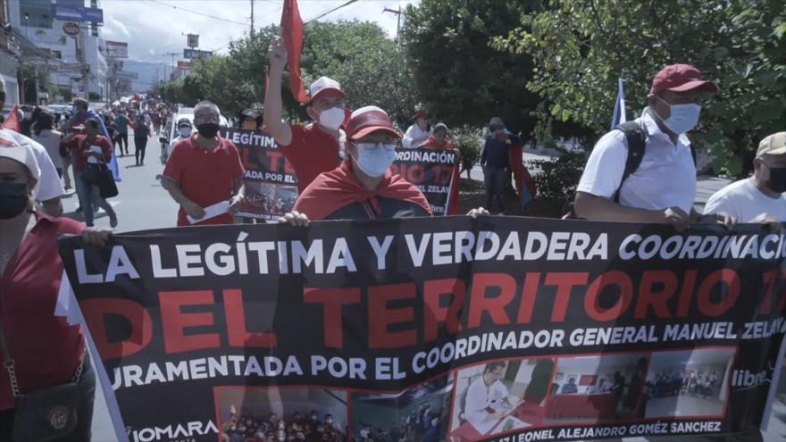 Exigen verdadera independencia en Honduras