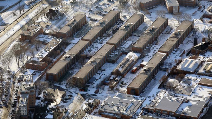 Complejo carcelario de Rikers Island, Nueva York, EE.UU., 5 de enero de 2018. (Foto: AFP)